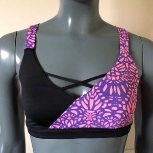BEBE SPORT workout top bra tank new